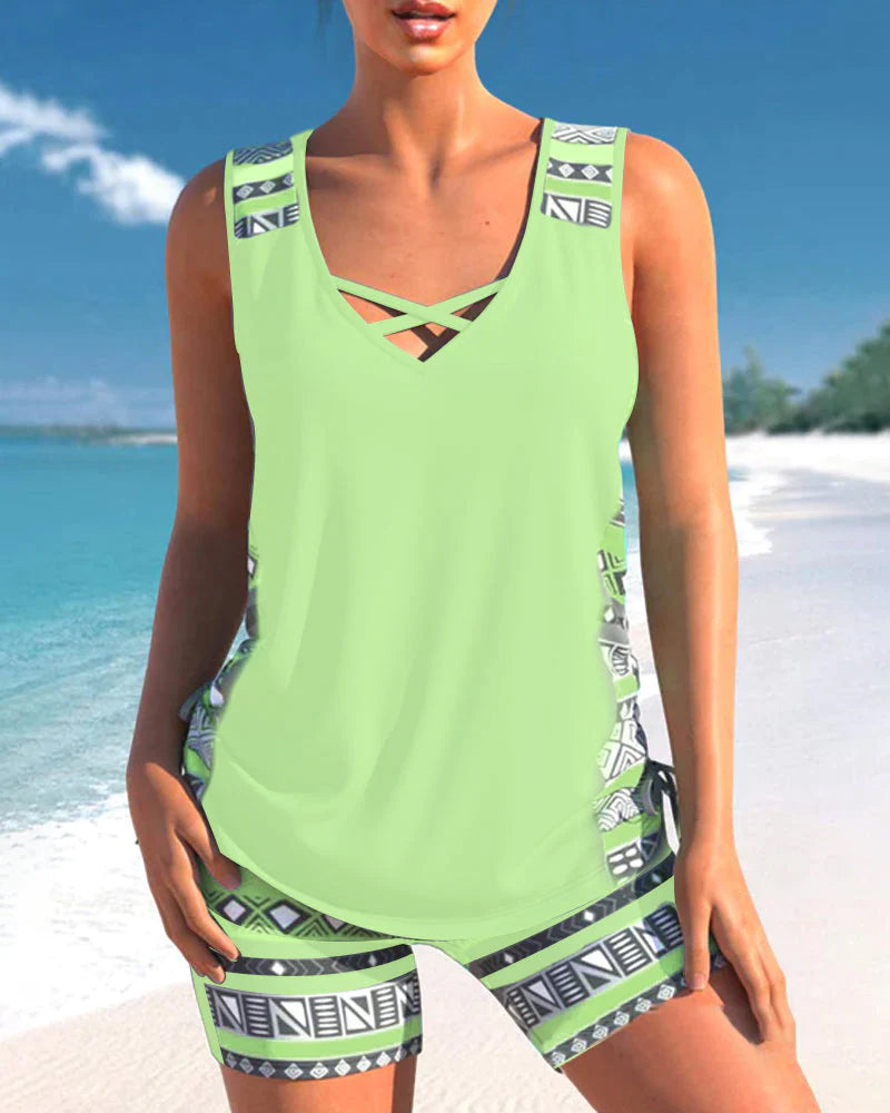 Zoey | Trendy tankini swimming costume