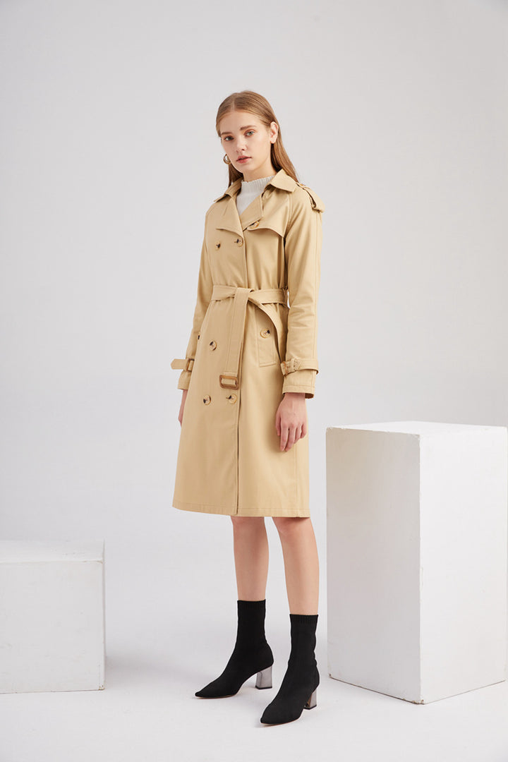 Stella -  Long Windbreaker Coat