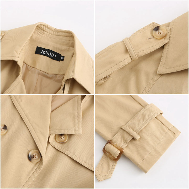 Stella -  Long Windbreaker Coat