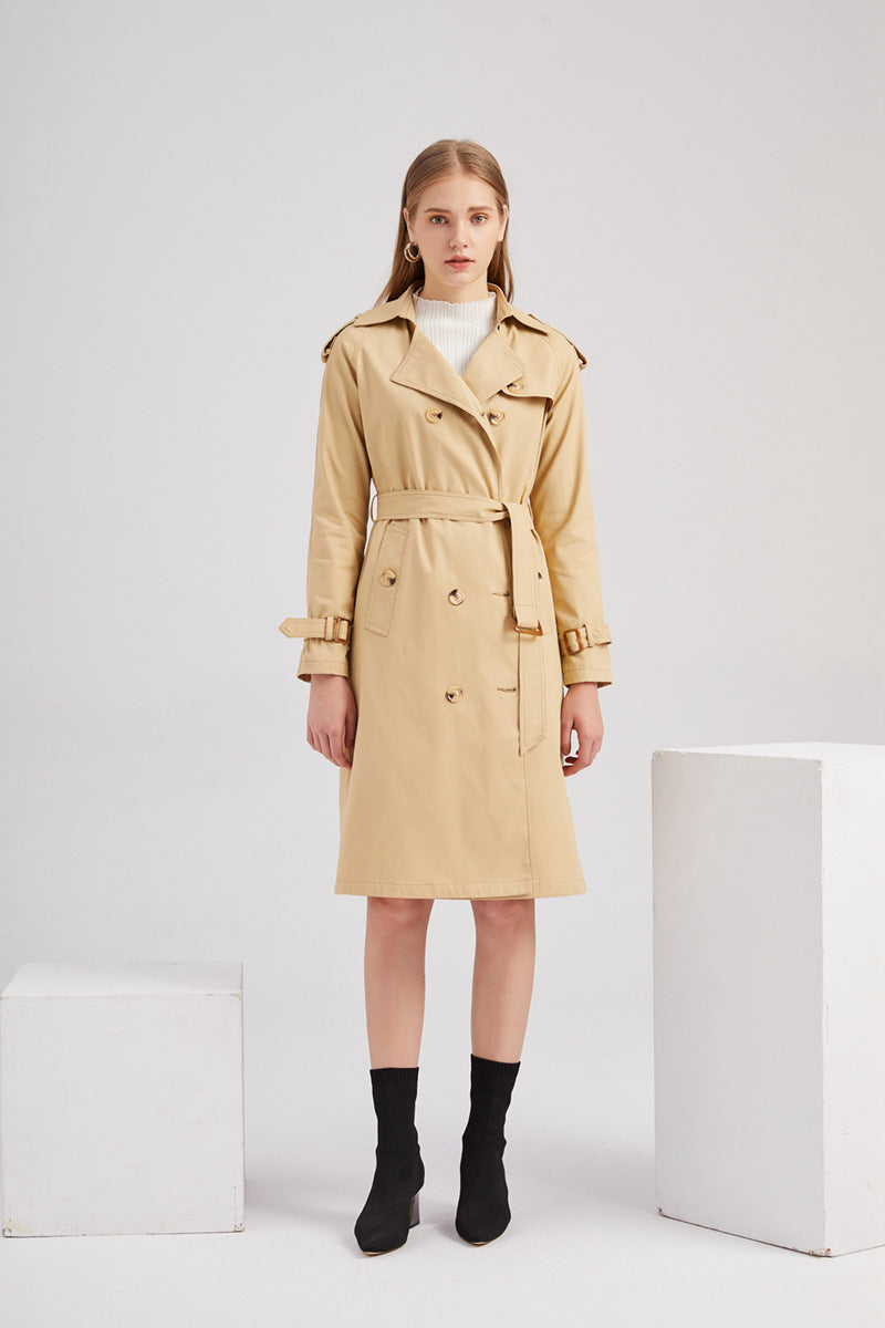 Stella -  Long Windbreaker Coat