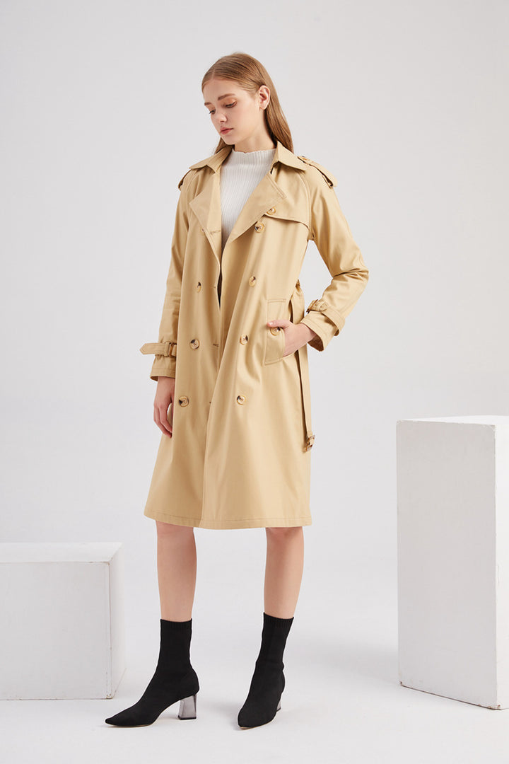 Stella -  Long Windbreaker Coat