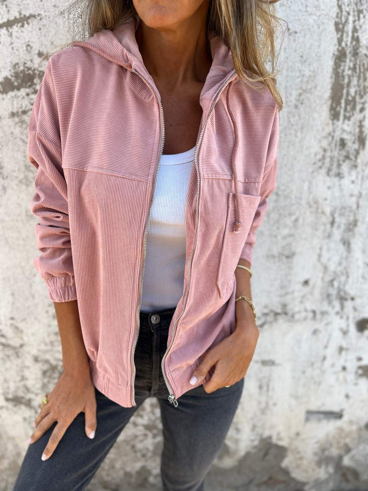 Scarlett | Casual jacket with hood and zipper