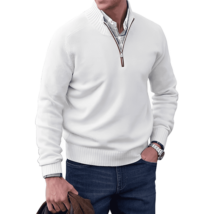 JAMES - SIMPLE RIBBED SWEATER