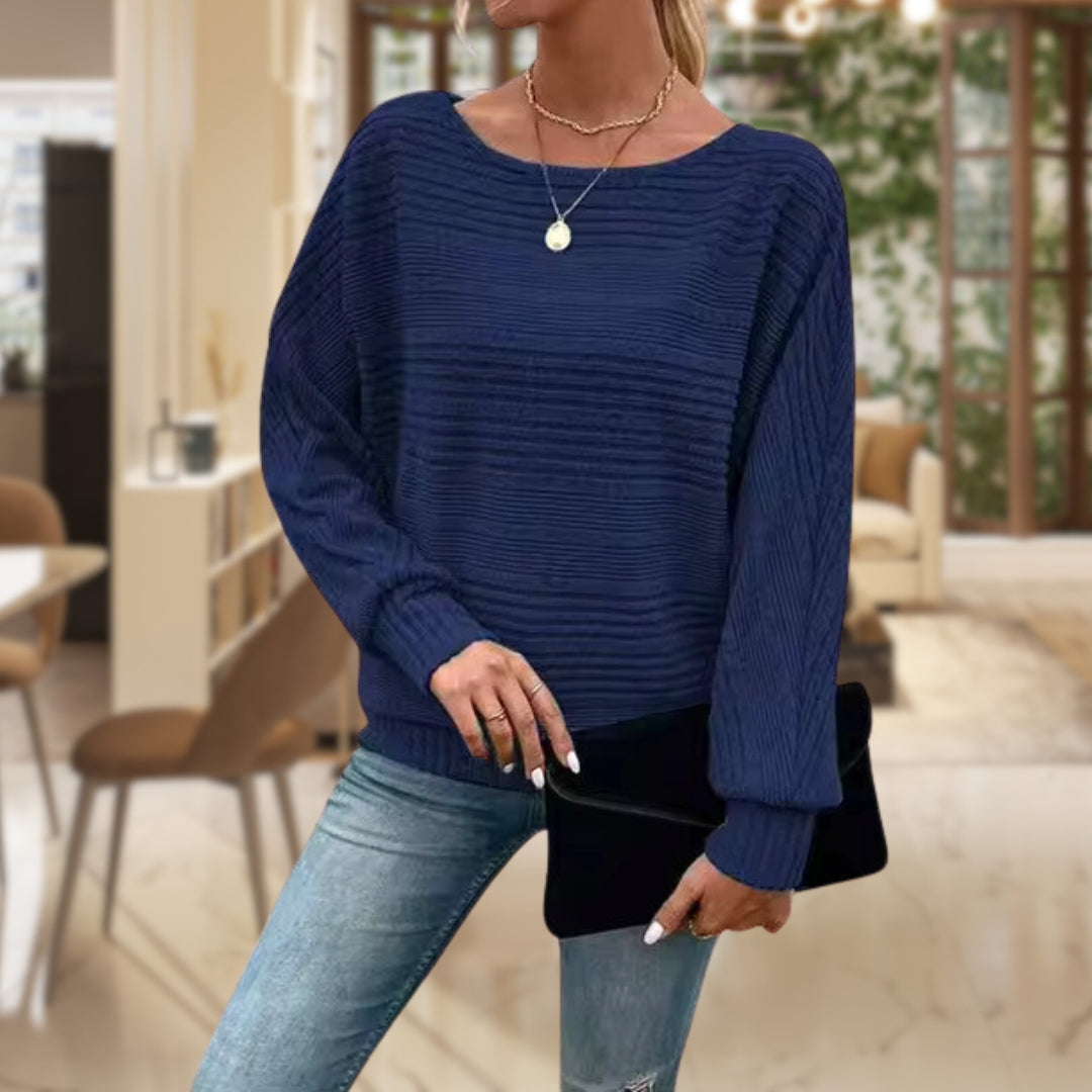 Ella - Textured sweater for women