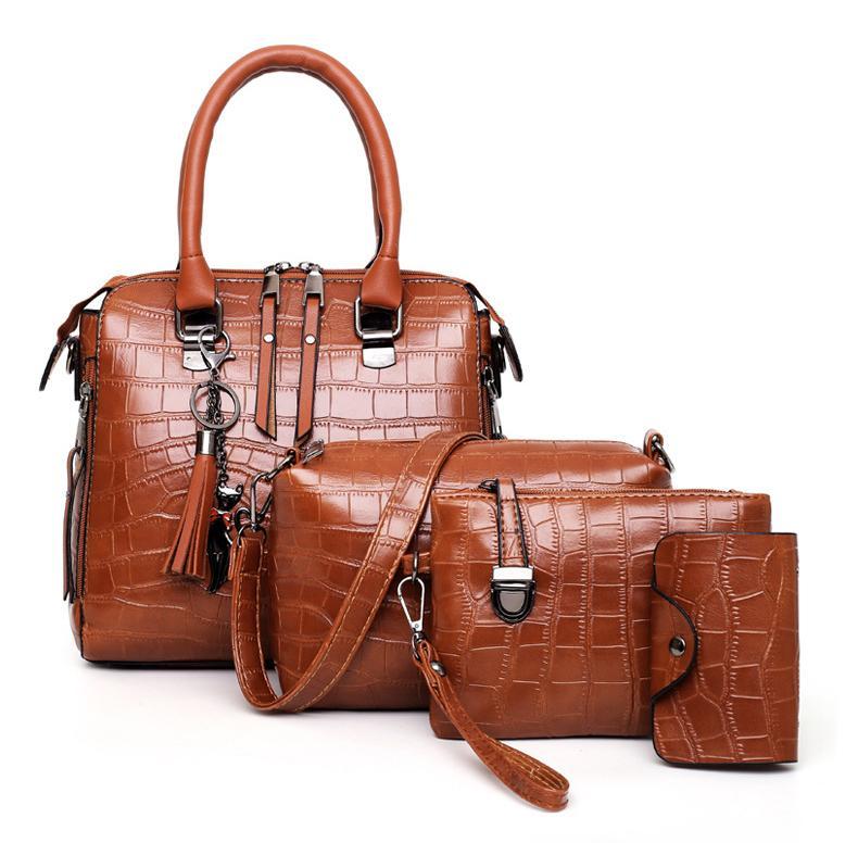 Valentina | 4-Piece Leather Bag Collection