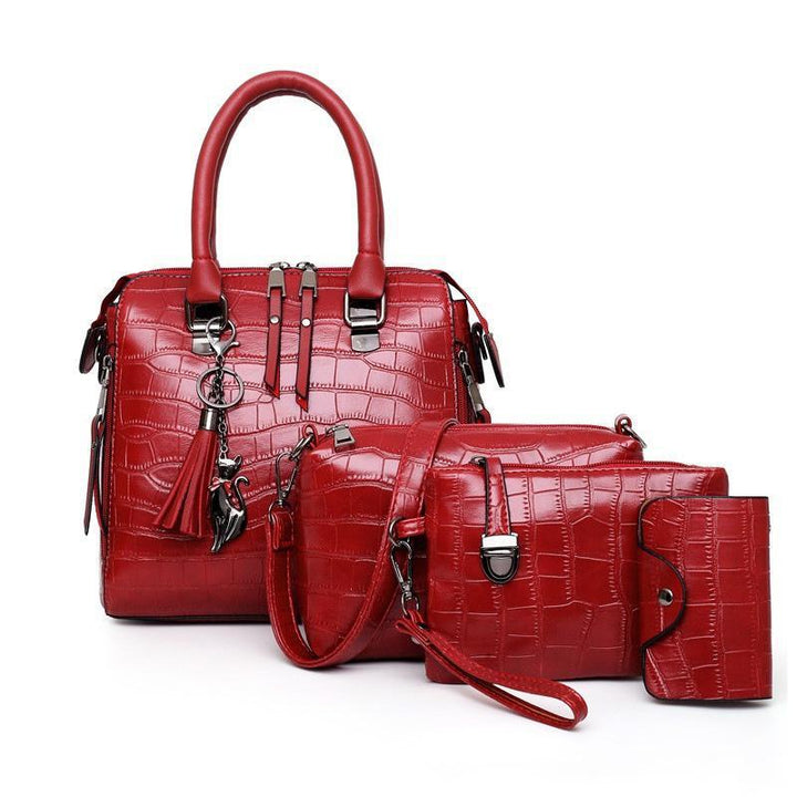 Valentina | 4-Piece Leather Bag Collection