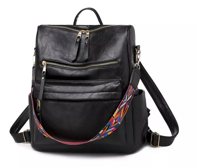 Elisa | Stylish Leather Backpack