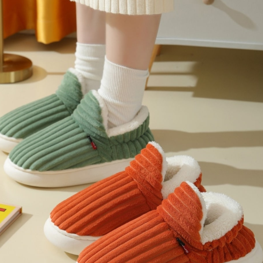 Daisy cozy slippers - Anti-Slip Sole