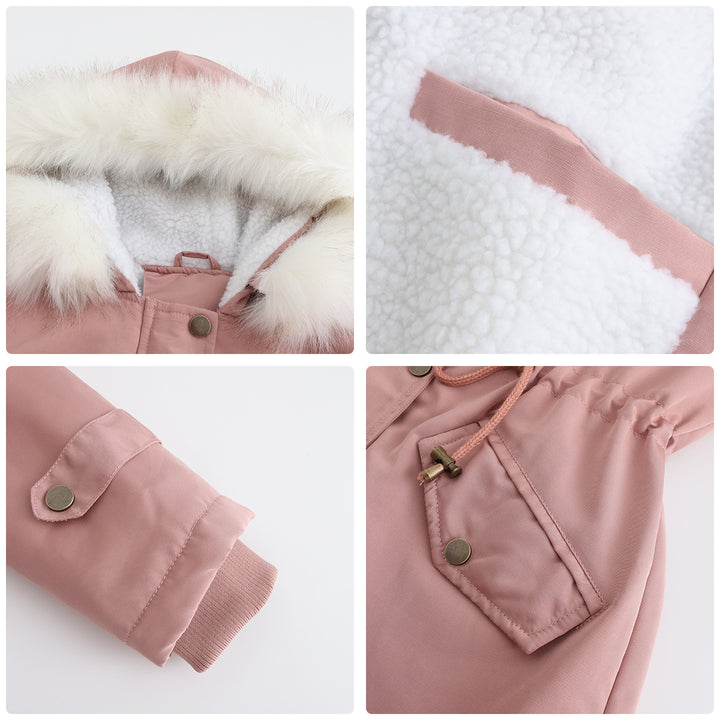 Arabella - Detachable Fur Collar Parka