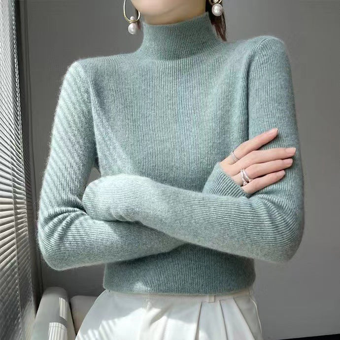 Half Turtleneck Sweater