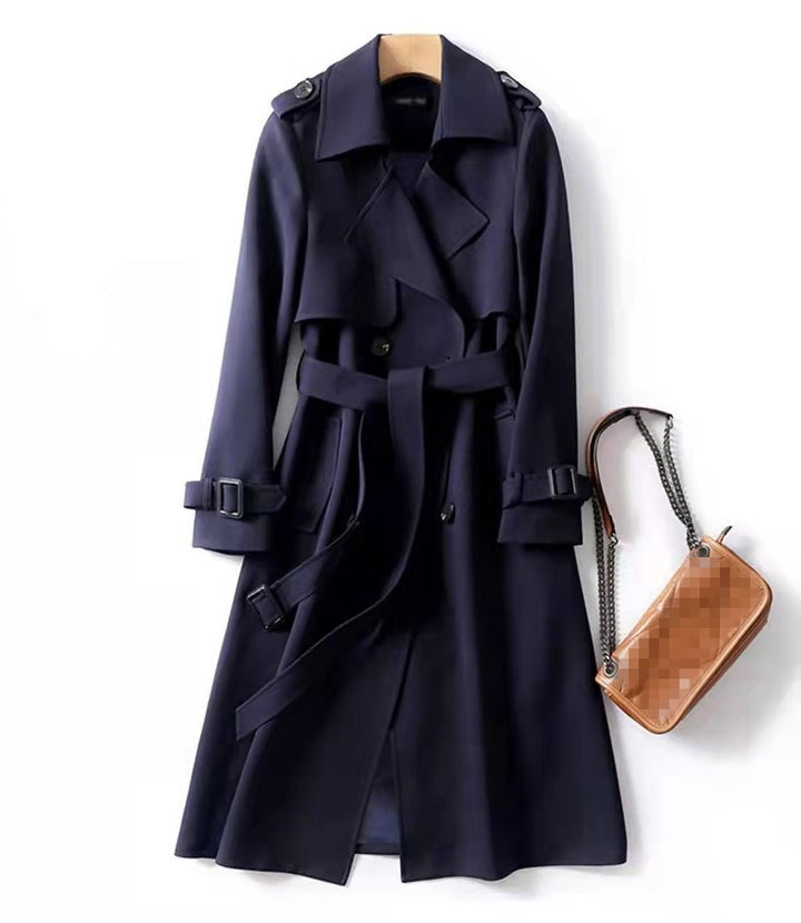 Women's Mid-Length Trench Coat