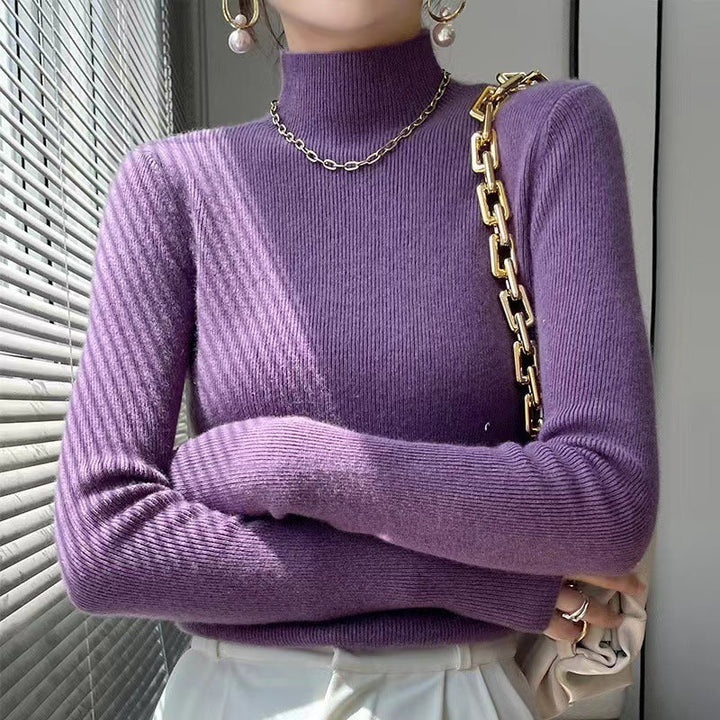 Half Turtleneck Sweater