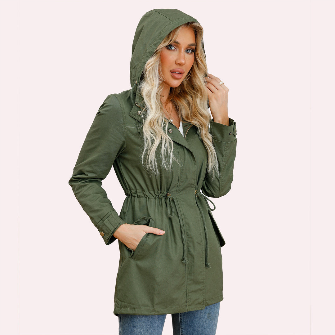 Eleanor - Cotton Hooded Windbreaker