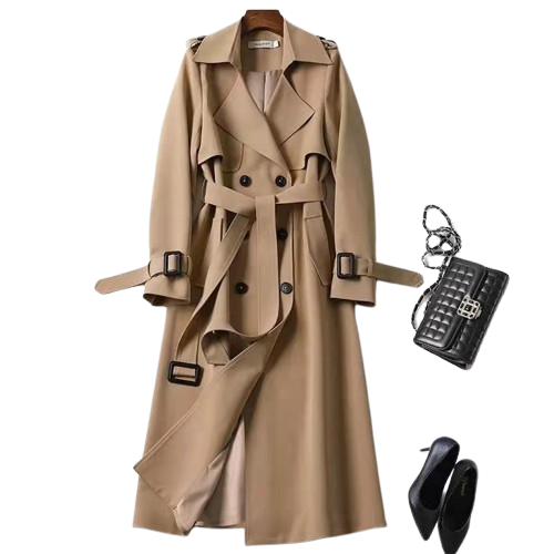 Women's Mid-Length Trench Coat