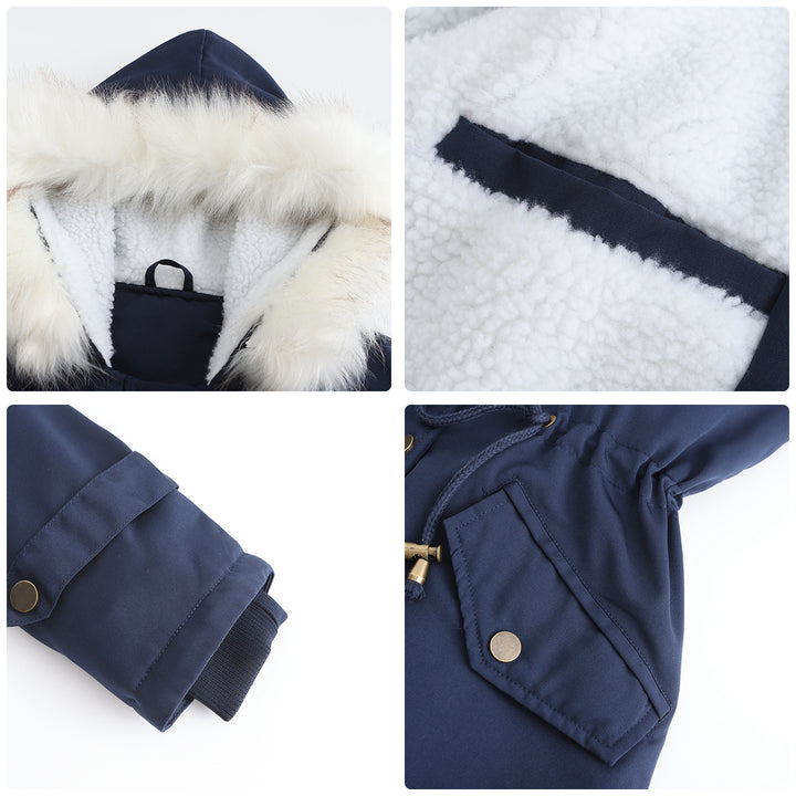 Arabella - Detachable Fur Collar Parka