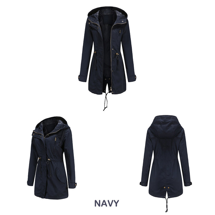 Eleanor - Cotton Hooded Windbreaker