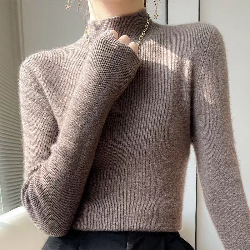 Half Turtleneck Sweater