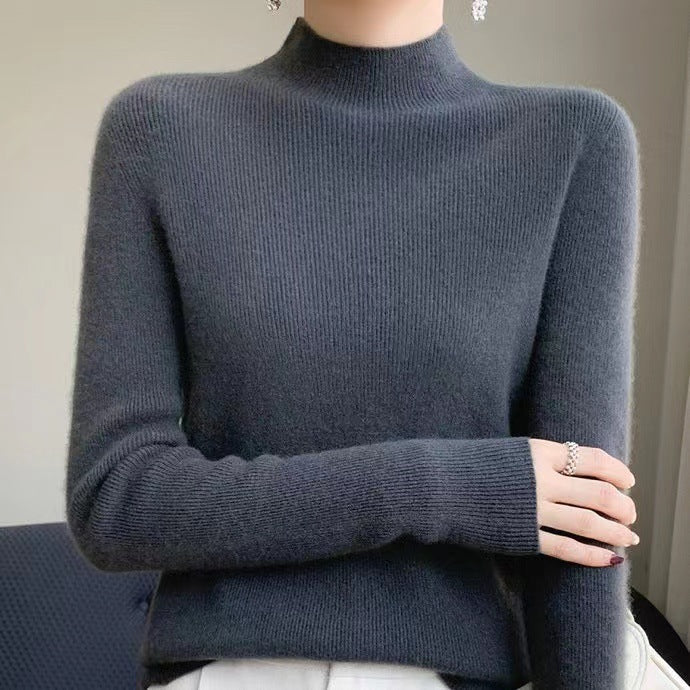 Half Turtleneck Sweater