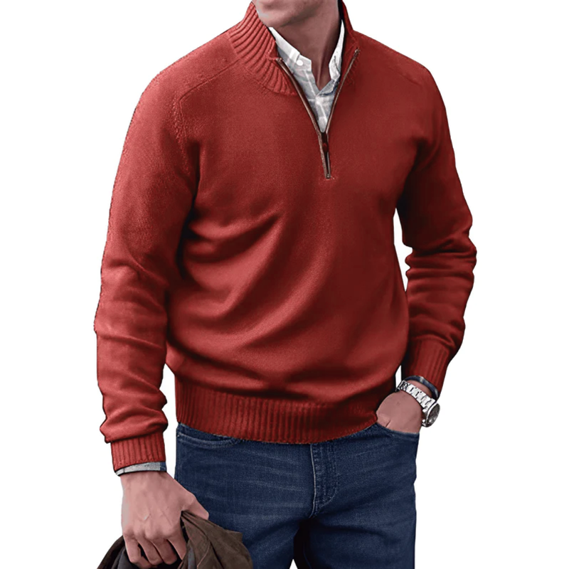 JAMES - SIMPLE RIBBED SWEATER