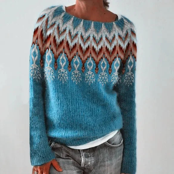 Emily - RETRO KNITTED SWEATER