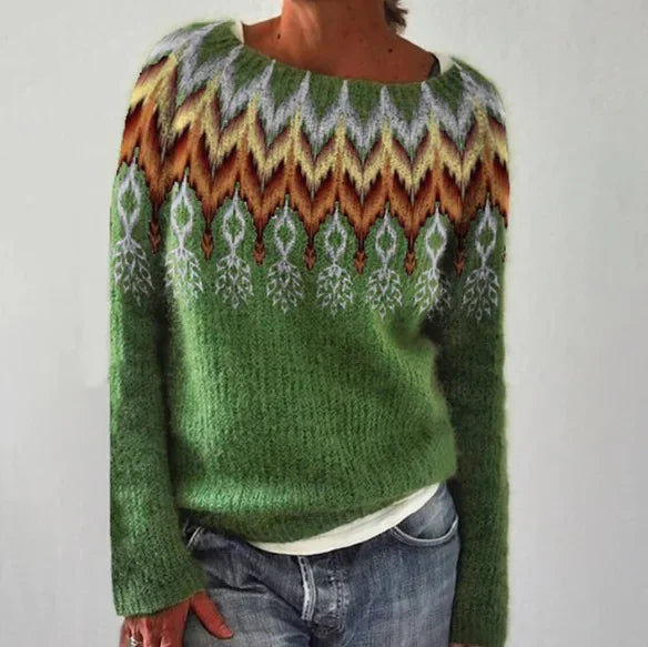 Emily - RETRO KNITTED SWEATER