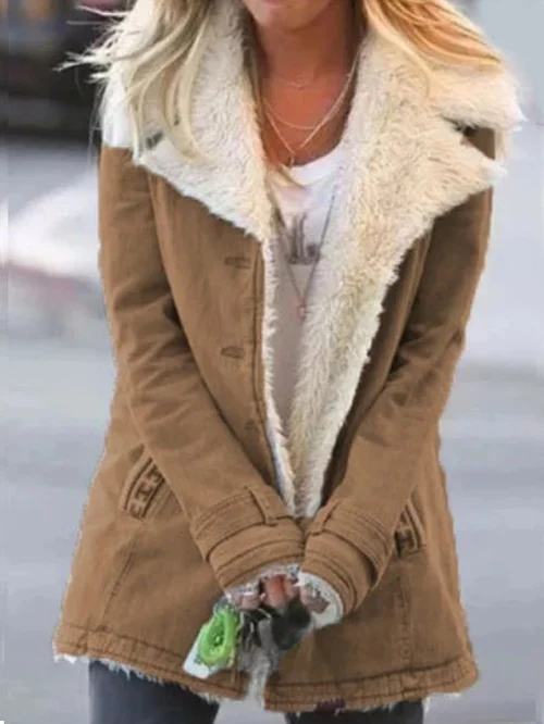 DAISY - LUXE SHEARLING WINTER COAT