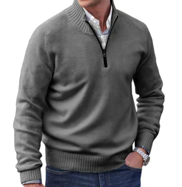 JAMES - SIMPLE RIBBED SWEATER