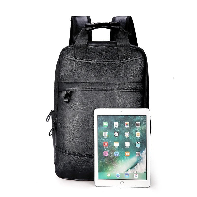 EUGENIO | Leather Backpack for Men – Ideal for Office and Laptop Use