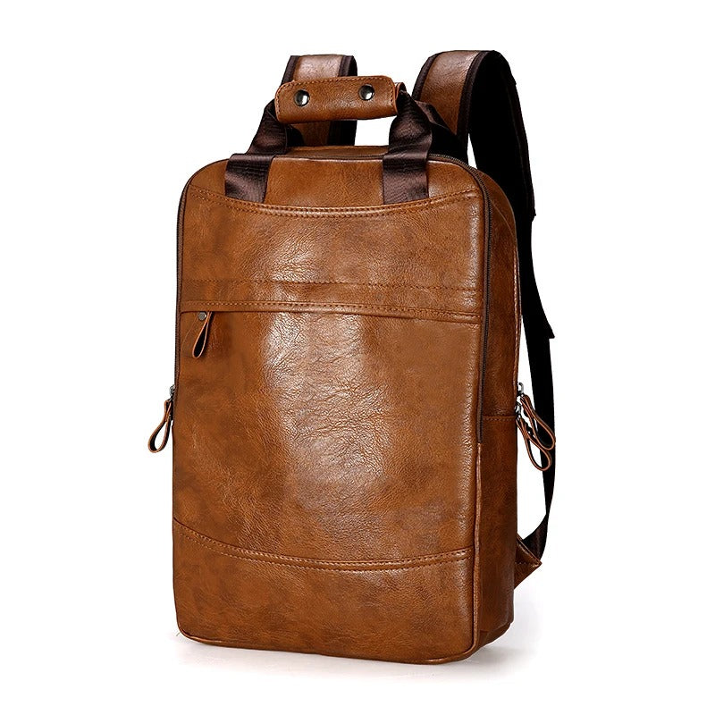 EUGENIO | Leather Backpack for Men – Ideal for Office and Laptop Use