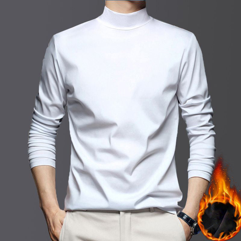 🔥New warm sale🔥Men's warm and comfortable stretch mercerized cotton base layer shirt【40% off】